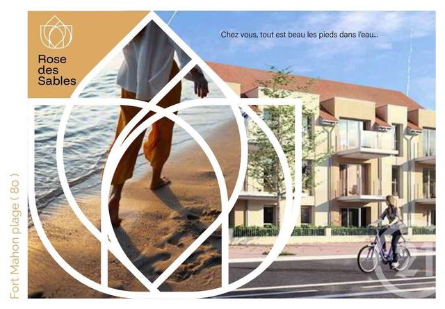 Appartement F1 à vendre FORT MAHON PLAGE