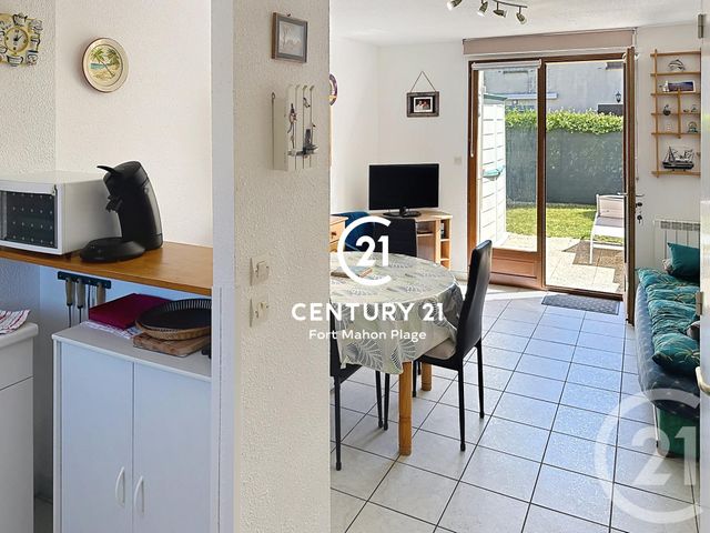 maison à vendre - 3 pièces - 37.0 m2 - FORT MAHON PLAGE - 80 - PICARDIE - Century 21 Agence De La Plage