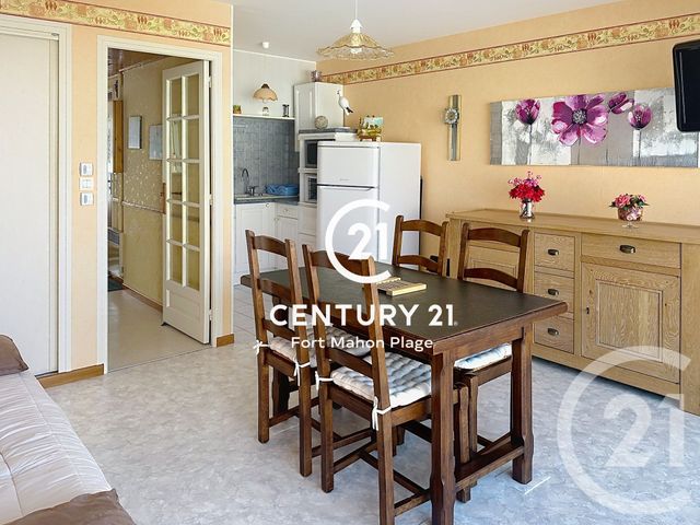 Appartement F2 à vendre - 2 pièces - 37.0 m2 - FORT MAHON PLAGE - 80 - PICARDIE - Century 21 Agence De La Plage