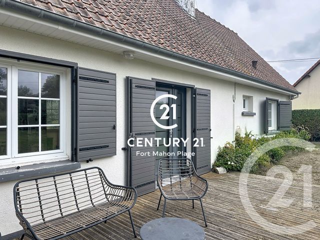 maison à vendre - 5 pièces - 111.69 m2 - FORT MAHON PLAGE - 80 - PICARDIE - Century 21 Agence De La Plage