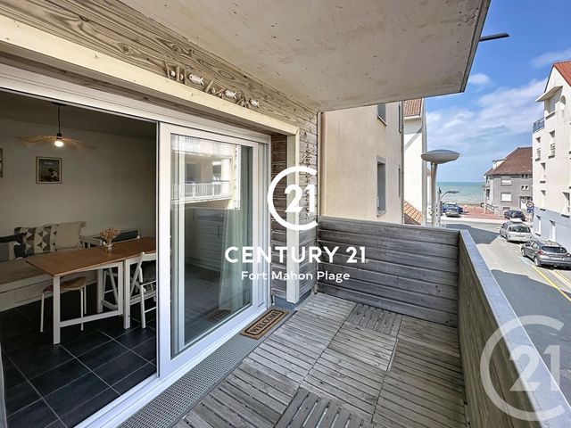 Appartement Studio Cabine à vendre - 1 pièce - 25.0 m2 - FORT MAHON PLAGE - 80 - PICARDIE - Century 21 Agence De La Plage
