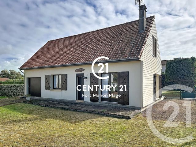 maison à vendre - 5 pièces - 83.47 m2 - FORT MAHON PLAGE - 80 - PICARDIE - Century 21 Agence De La Plage
