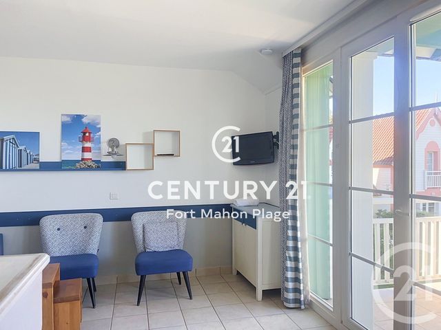 Appartement F2 à vendre - 2 pièces - 33.43 m2 - FORT MAHON PLAGE - 80 - PICARDIE - Century 21 Agence De La Plage